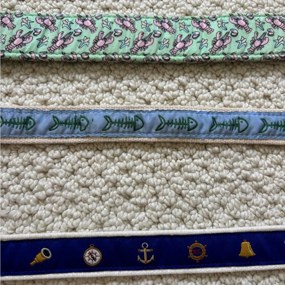 Vineyard Vines and bean belts size 18m to 3t ish
